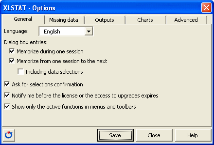 Change language using XLSTAT - Statistical Analysis Software