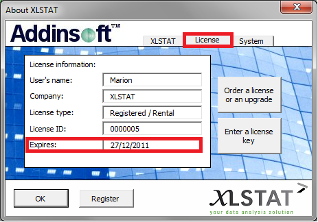 About XLSTAT - Statistical Software Package